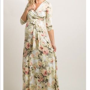 Pinkblush Floral Maternity Dress